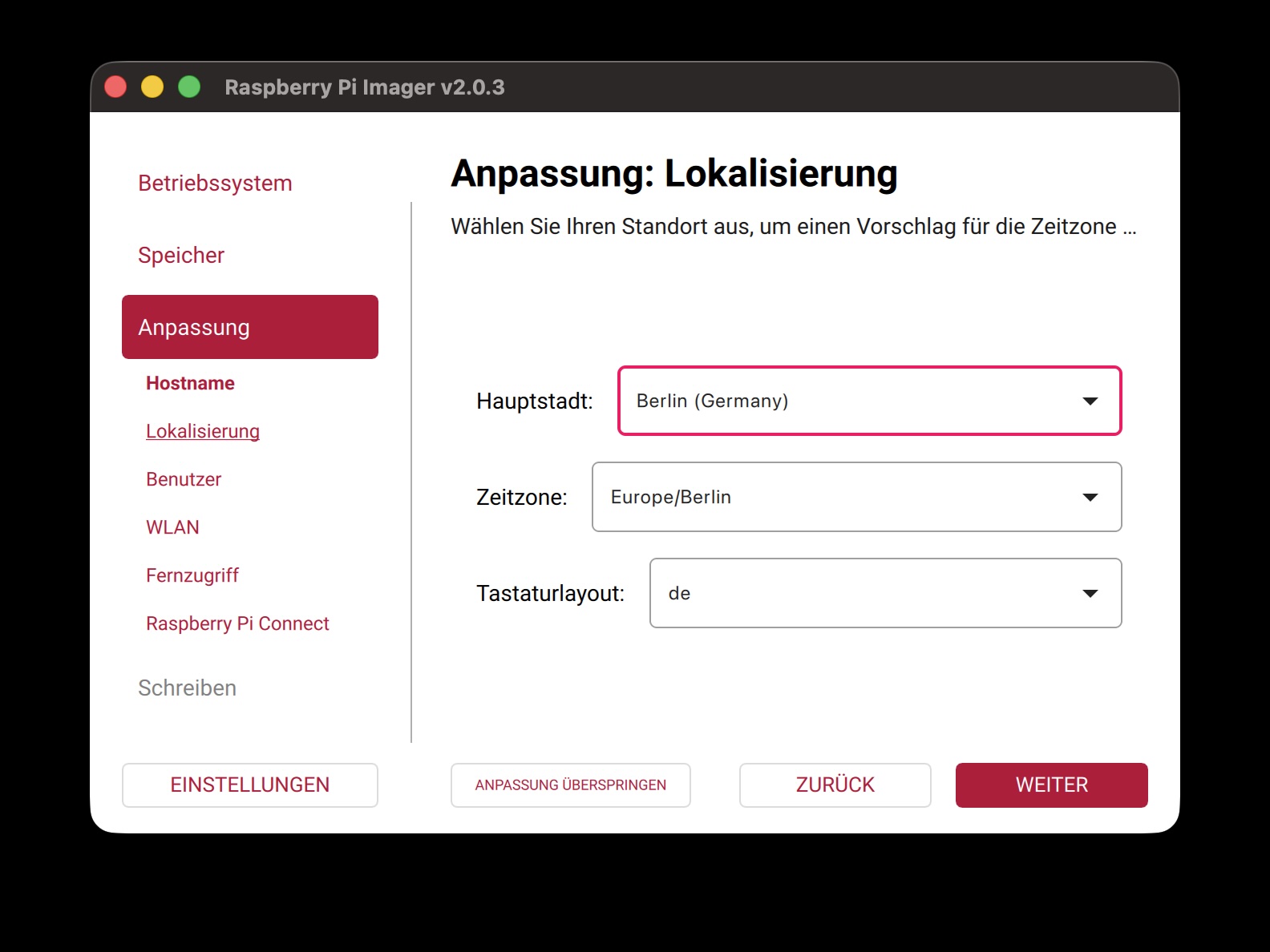 Raspberry Pi Imager – Screenshot 05