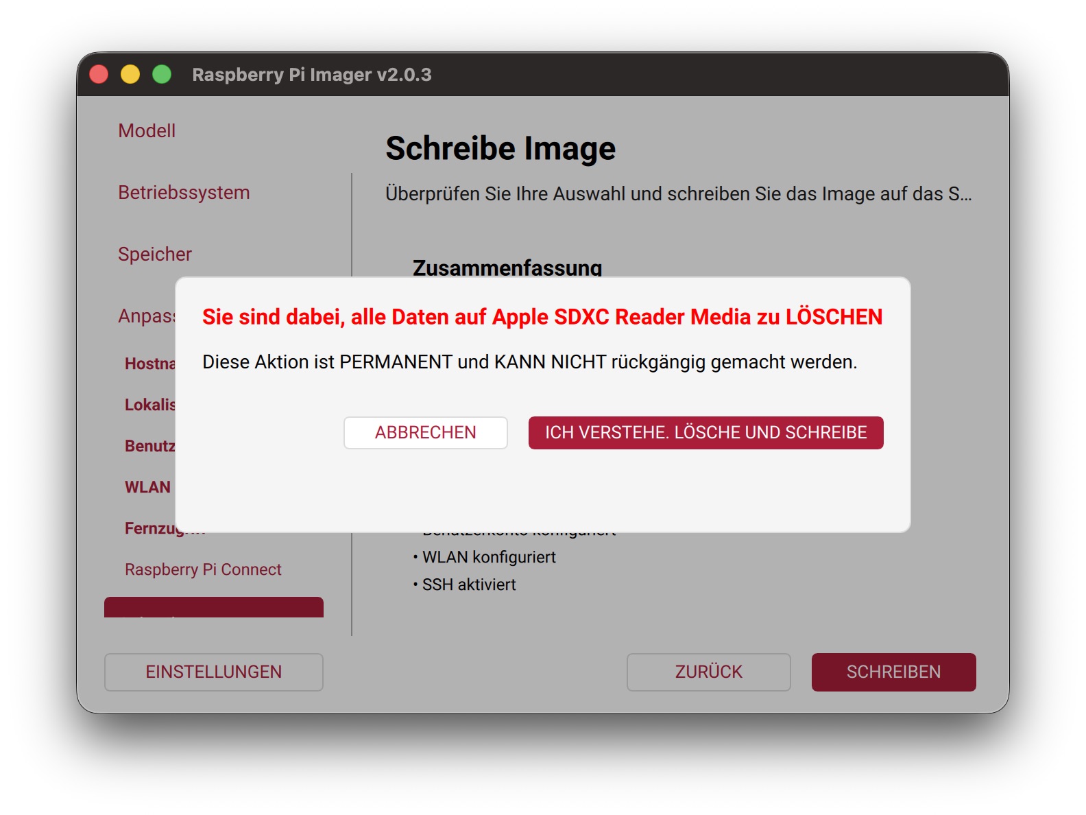 Raspberry Pi Imager – Screenshot 11