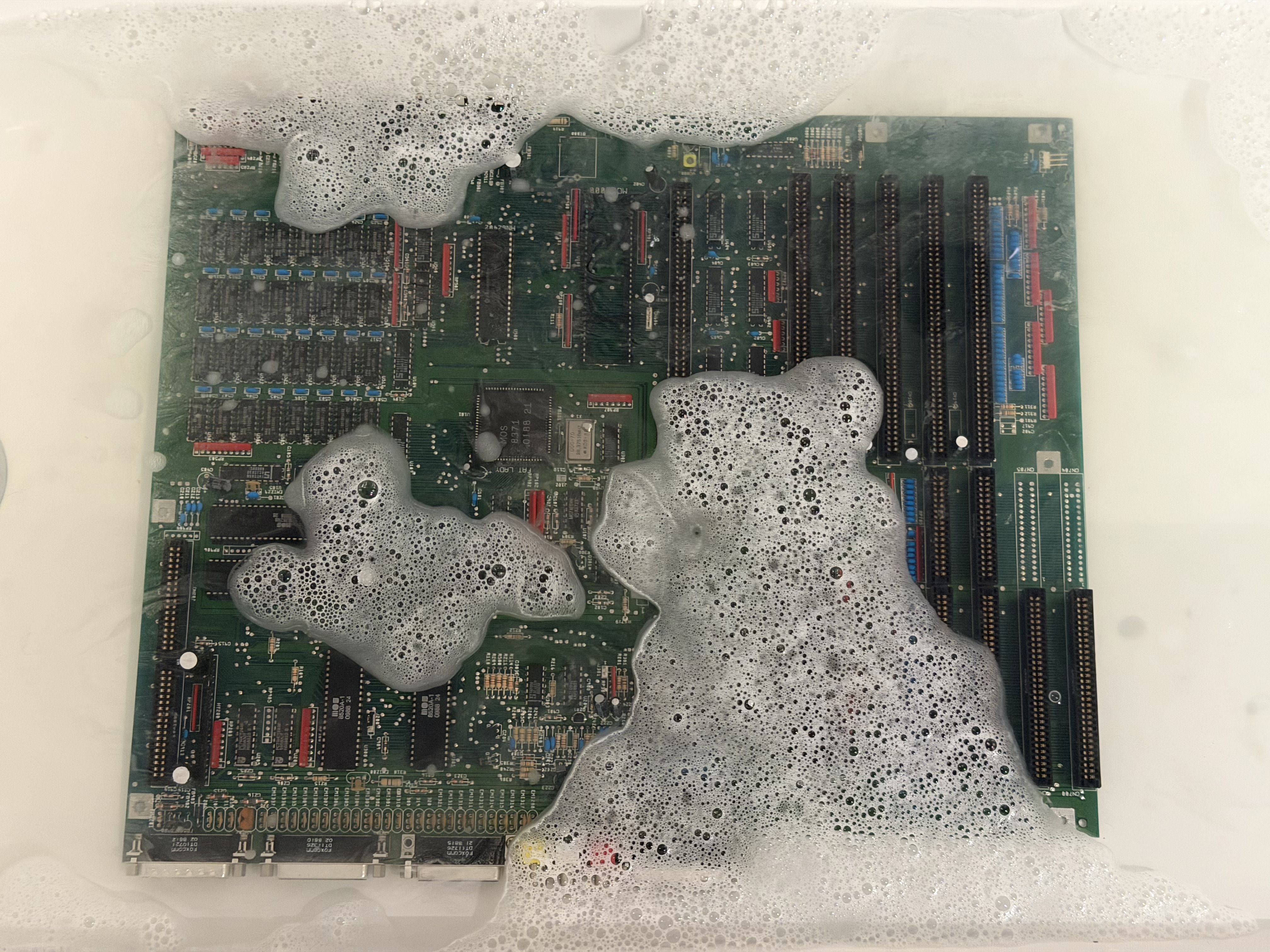 img5: Neutralisiert, Board in der Badewanne