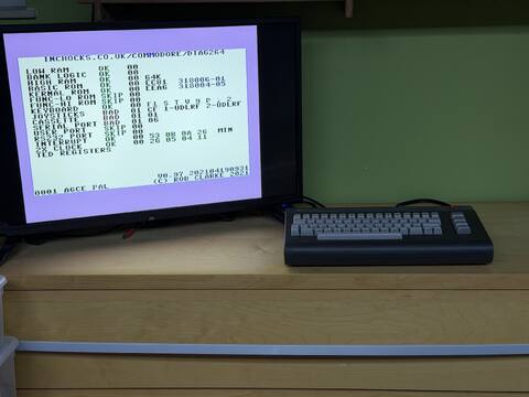 img7: C16 am Monitor (Textprogramm)